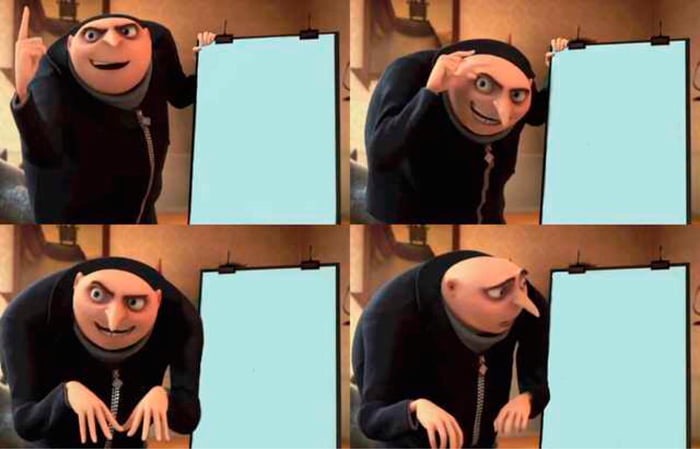 Gru's Plan meme about Kosas